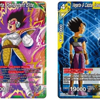 Dragon Ball Super Previews Saiyan Showdown: Saiyan Saga Vegeta SR