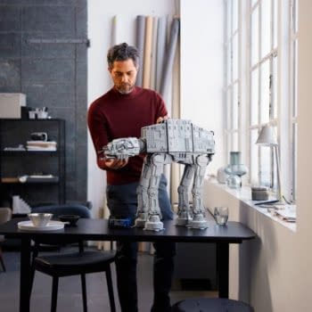 LEGO Reveal Massive 6,700 Piece Star Wars AT-AT Construction Set