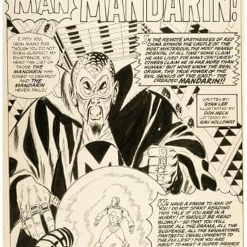 Entire Iron Man Original Art For First Mandarin Appearance At Auction