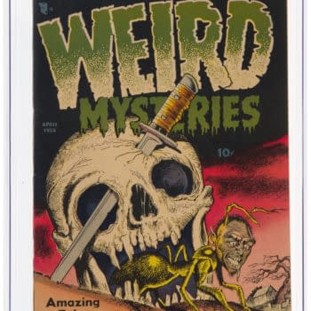 Weird Mysteries #4, From The Collection of Nic Cage, On Auction Today