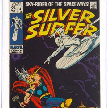 Silver Surfer #4 Is Taking Bids At Heritage Auctions Today