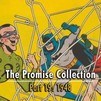 The first appearance of the Riddler in Detective Comics #140, the Promise Collection, 1948.