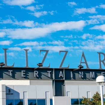 Blizzard Entertainment sign at the entrance to the video game developer and publisher headquarters - Irvine, California, USA - 2020, photo by Michael Vi / Shutterstock.com.