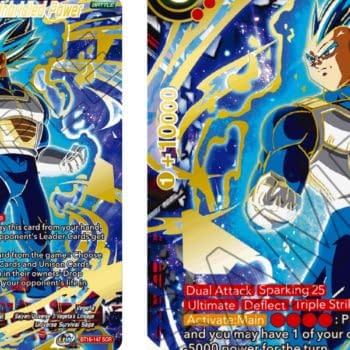 Dragon Ball Super Gard Game’s Christmas Gift: A Vegeta Secret Rare