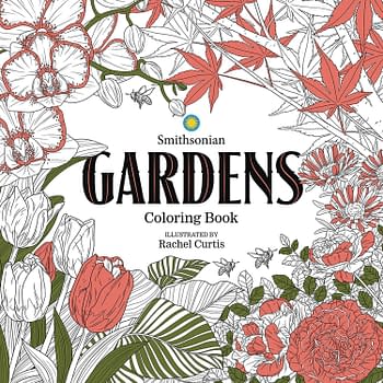 Cover image for GARDENS SMITHSONIAN COLORING BOOK