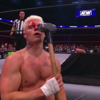 AEW Dynamite: Cody Rhodes Put Through Flaming Table w/ Bad Sunburn