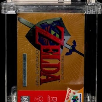 Legend Of Zelda: Ocarina Of Time Graded Copy At $550 And Climbing