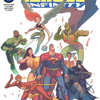 Cover image for JUSTICE LEAGUE INFINITY #7 (OF 7)