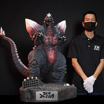 SpaceGodzilla Returns to Earth with Pricey $2200 XM Studios Statue