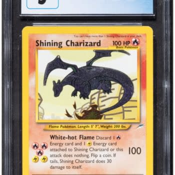 Pokémon TCG: Neo Destiny Shining Charizard Auctioning At Heritage