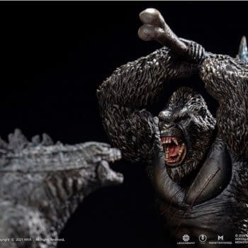 Hiya Toys Reveals New Highly-Detailed Godzilla vs Kong Statues