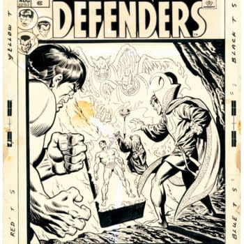 Sal Buscema's Original Cover Artwork To The Defenders #1 At Auction