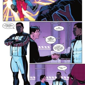 Mr Terrific Brought Back Nightwing;'s Finger Stripes