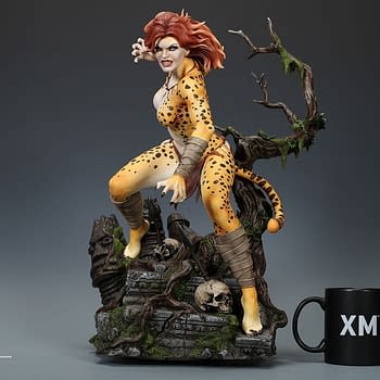 DC Comics Cheetah Receives Feisty New Statue from XM Studios