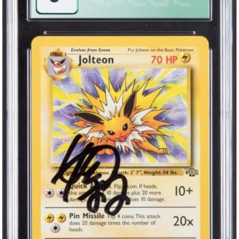 Pokémon TCG: Signed Jungle Jolteon Up For Auction At Heritage