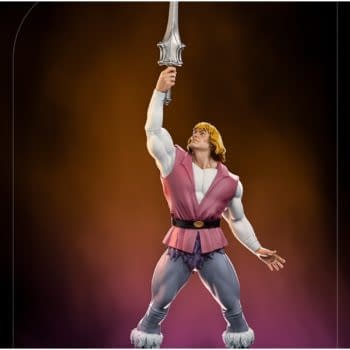 Masters of the Universe Iron Studios Statues Debuts with Prince Adam