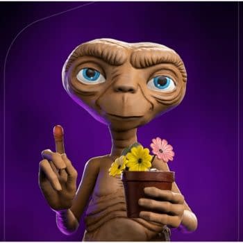 Iron Studios Debuts Adorable E.T. the Extra Terrestrial MiniCo Statue