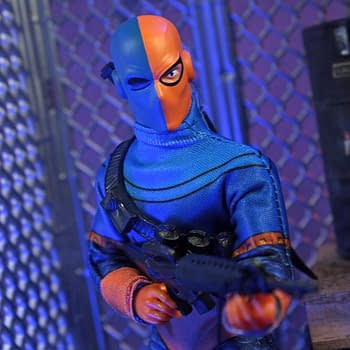 Mego Reveals New DC Comics Deathstroke and Batman Beyond Figures