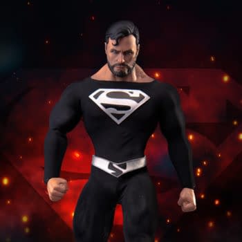 Beast Kingdom Debuts DC Comics Superman Black Suit BBTS Exclusive