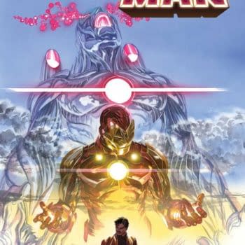 Cover image for IRON MAN #18 ALEX ROSS COVER