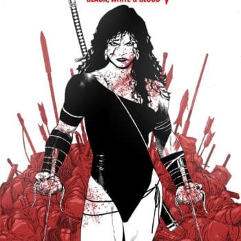 Cover image for ELEKTRA: BLACK, WHITE & BLOOD #3 PAULO SIQUEIRA COVER