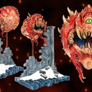 DOOM Eternal Limited Edition Cacodemon Statue Revealed by Bethesda 