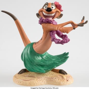 This Timon Figurine Recreates Classic Luau Dance From The Lion King