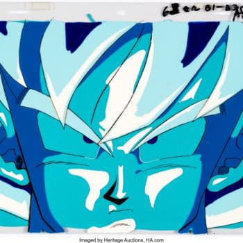 Dragon Ball Z Fans May Battle In Order To Win This Goku Production Cel