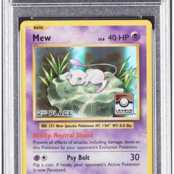 Pokémon TCG: League Challenge Promo Mew Up For Auction At Heritage