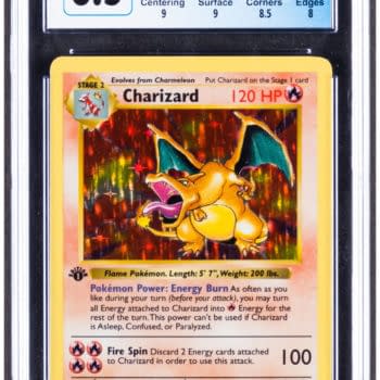 Pokémon TCG: 1st Edition Base Set Charizard On Auction At Heritage