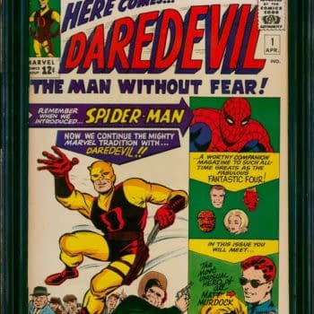 Daredevil #1 CGC 9.0 Already At $20,000 At ComicConnect