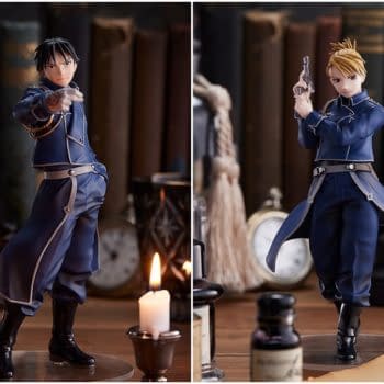 Fullmetal Alchemist: Brotherhood Roy and Riza Good Smile Statues Arrive