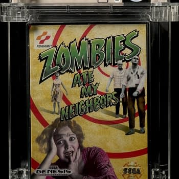 Zombies Ate My Neighbors A Graded Copy On Auction At ComicConnect