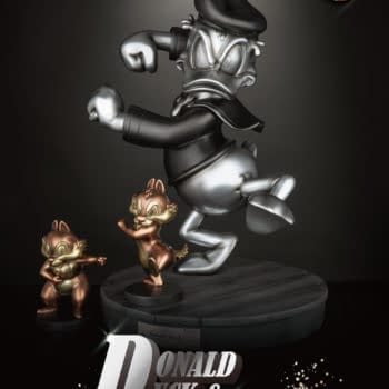 Donald Duck & Chip n’ Dale Limited Statue Debuts at Beast Kingdom 
