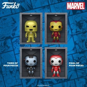 Funko Finishes Off Their Marvel Comics Iron Man Hall of Armor Pops