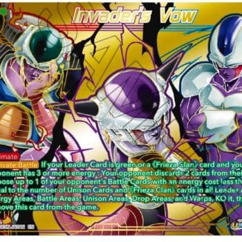 Dragon Ball Super Features the Frieza Family On New Secret Rare Card