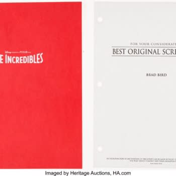 Pixar Fans Can Now Bid For a Copy of The Incredibles Screenplay
