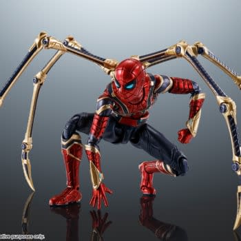 Spider-Man: No Way Home Iron Spider Swing on into S.H. Figuarts 
