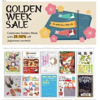 OverDrive Golden Week Sale Offers 20,000 Manga and Novel Ebooks