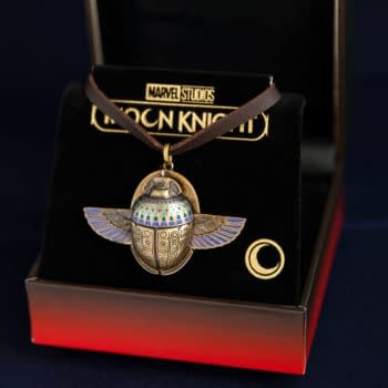 RockLove Unveils Marvel Studios Moon Knight Scarab Compass Pendant 