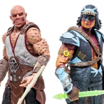 McFarlane Debuts New Mortal Kombat XI Nightwolf and Baraka Figures