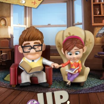 Carl and Ellie from Pixar’s Up Receive Beast Kingdom Exclusive Statue