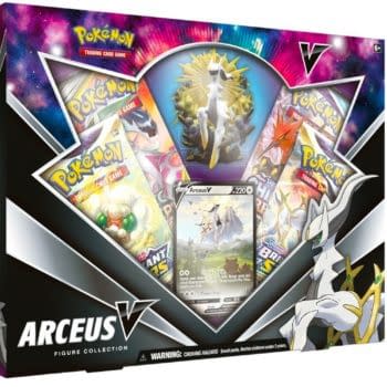 Pokémon TCG Releases Arceus V Figure Collecton Box Today