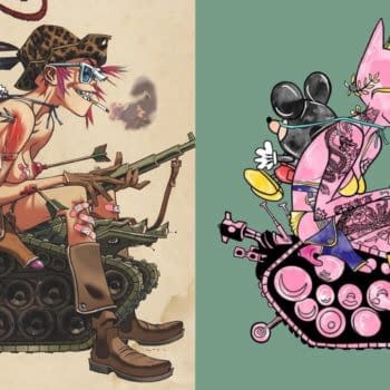 Pink Cat Fight At TCAF - Toronto Comic Art Festival