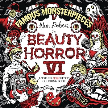 Cover image for BEAUTY OF HORROR COLORING BOOK VOL 06 FAMOUS MONSTERPIECES (