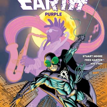 Preview The Wrong Earth: Purple #1 in All Its Nostalgic 1980s Glory