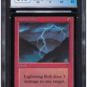 Magic: The Gathering - Beta Lightning Bolt On Auction At Heritage