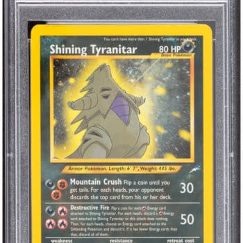 Pokémon TCG: Shining Tyranitar On The Auction Block At Heritage