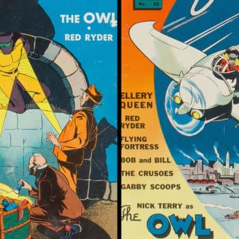 Crackajack Funnies #32, 33 featuring the Owl (Dell, 1941)