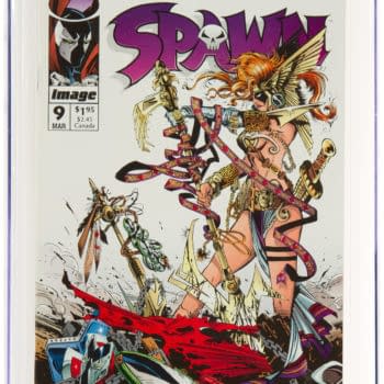 Spawn #9, Featuring The Debut Of Angela, Taking Bids At Heritage